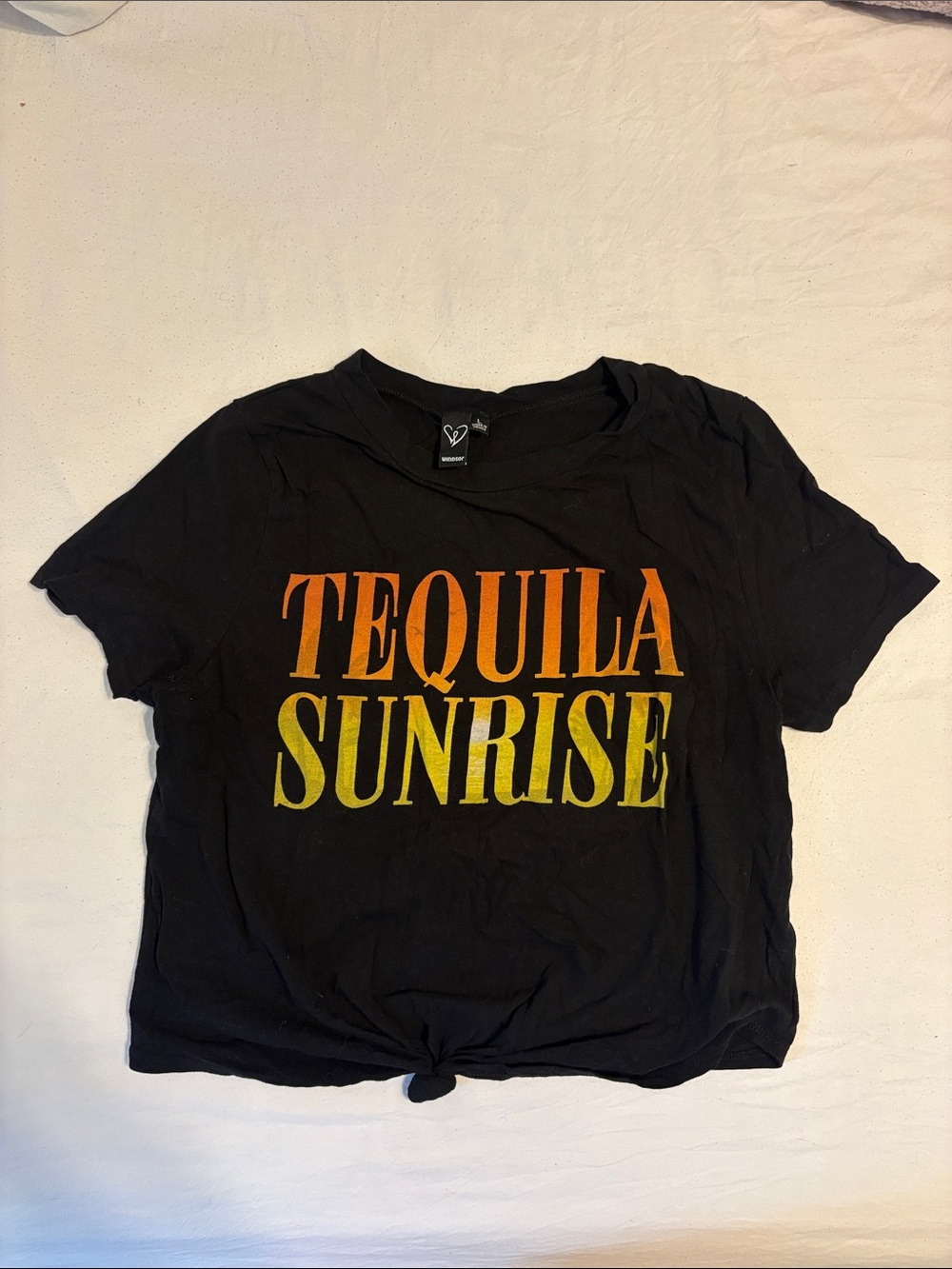 Windsor Black Tequila Sunrise Graphic Tee
